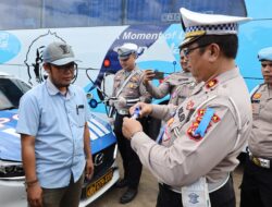 Cegah Kecelakaan, Polda Banten Periksa Sopir Dari Pengaruh Narkoba dan Alkohol