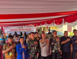 Sambut Bulan Suci Ramadhan, Kapolres Serang, Mahasiswa dan OKP Gelar Baksos Polri Presisi