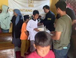 Ramadhan Penuh Berkah, Satreskrim Polres Serang Bagikan Takjil dan Santunan Pada Anak Yatim