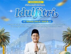 Direktur Utama PDAM Kota Tangerang Mengucapkan Selamat Hari Raya idul Fitri