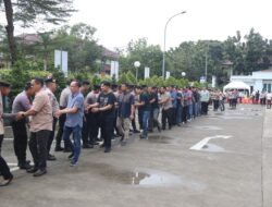 Kapolresta Tangerang Pimpin Apel Pagi dan Halal Bihalal Bersama Personel