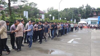 Kapolresta Tangerang Pimpin Apel Pagi dan Halal Bihalal Bersama Personel