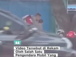 Aksi Heroik Polisi Bantu Pemotor yang Alami Kecelakaan di JLS Cilegon