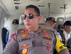 Kapolri Cek Arus Balik Lebaran di Tol Cikatama