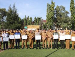 Kapolres Cilegon Terima Penghargaan Atas Dedikasi Pengamanan Arus Mudik Lebaran 2025 oleh Walikota Kota Cilegon