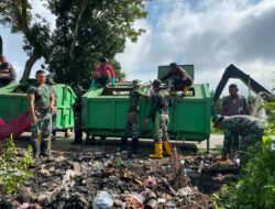 Sampah Adalah Masalah, Solusi Ada di Tangan Kita: Kodim 1315/KG Turun Tangan