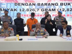Ungkap Peredaran Gelap Sabu, Polisi Selamatkan 64.000 Jiwa