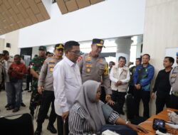 Kapolda Bersama Gubernur Monitoring Peringatan Hari Buruh