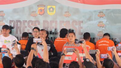 Polres-Polresta Bogor Gelar Konpers, Berantas Premanisme Kasus Perampasan Motor oleh Mata Elang