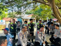 Polda NTB Kerahkan Ratusan Personel Amankan Aksi Massa di Pelabuhan Poto Tano