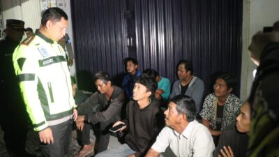 37 Preman dan Oknum Ormas Diamankan, Kapolres Metro Tangerang Kota Pimpin Patroli di Ciledug