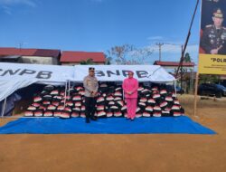 Kapolri Kirim Bantuan 5.000 Paket Sembako untuk Korban Gempa Bumi di Bengkulu