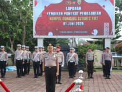 Polres Lebak Melaksanakan Upacara Peringatan Hari Lahirnya Pancasila dan Kenaikan Pangkat Pengabdian