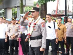Brigjen Pol H. Hengki Resmi Jabat Kapolda Banten, Irjen Pol Suyudi Dilepas Lewat Upacara Pedang Pora