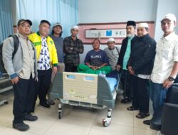 Menjenguk Kader Banser di RSUD, Ardo turut menyuarakan keadilan