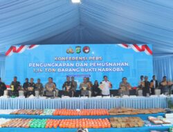 Polda Metro Jaya Musnahkan 1,14 Ton Narkoba, Selamatkan 4,5 Juta Jiwa