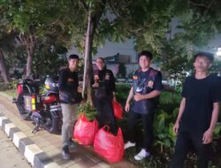 Komunitas BLJM ( Bikers Lion of Judah Ministry ) Bagikan Ratusan Nasi Bungkus untuk Kaum Marjinal