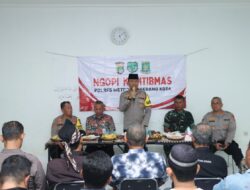 Kapolres Metro Tangerang Kota Ngopi Kamtibmas Bersama Warga Larangan Utara, Ajak Jaga Lingkungan dari Gangguan Kamtibmas