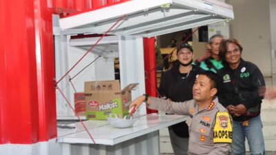 Kapolres Metro Tangerang Kota bentuk “Ojol Mart Mitra Polri”.
