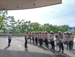 Pengamanan Unras Lebih Humanis, Polres Metro Tangerang Kota Asah Kemampuan Dalmas Personel