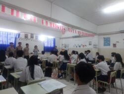 Polsek Pasar Kemis Gelar Sosialisasi SMA Kemala Taruna Bhayangkara di SMP Mutiara Bangsa 6