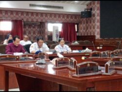 Ketua Komisi I DPRD Kota Tangerang Adakan RDP Bersama BHP2HI Di Ruang Paripurna