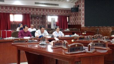 Ketua Komisi I DPRD Kota Tangerang Adakan RDP Bersama BHP2HI Di Ruang Paripurna