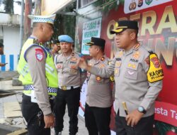 Hari Pertama Operasi Lilin Maung, Kapolresta Tangerang Cek Kesiapan Posko Nataru
