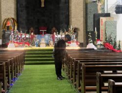 Jelang Ibadah Tutup Tahun, Sat Brimob Polda Banten Sterilisasi Gereja Bersama Citra Raya