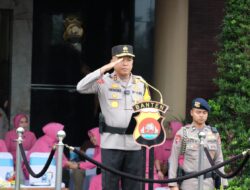 278 Personel Polda Banten Laksanakan Upacara Korps Raport Kenaikan Pangkat