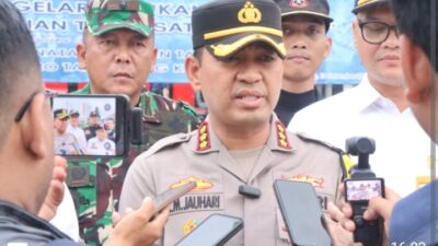 Libur Nataru 2025–2026, Polres Metro Tangerang Kota Dirikan 10 Posko Pengamanan Perlintasan Dump Truck