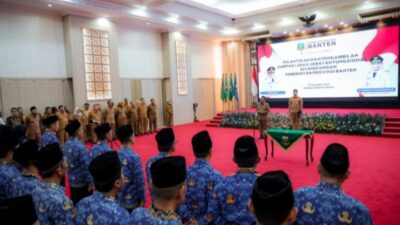 Gubernur Banten Lantik 64 Pejabat Fungsional, Tekankan Sekolah Gratis dan Netralitas ASN