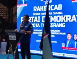 Tangerang-Dewan Pimpinan Cabang (DPC) Partai Demokrat Tangerang Gelar Rapat Kerja  Cabang