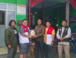 INTI Banten Salurkan Bantuan untuk Korban Banjir di Gelam Jaya, Pasar Kemis