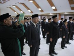 Akhir Tahun Sachrudin Lantik 183 Pejabat Hasil Proses yang Bersih dan Tanpa Pesanan