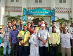 Momen Idul Fitri 1447/H, Pemuda Katolik Komda Papua Bersilahturahmi Lebaran Dengan Gubernur Papua