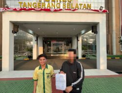 Didampingi Yayasan Pemuda Petra Keadilan RKBH Banten, Korban Dugaan Penipuan Transaksi Online Resmi Lapor ke Polres Tangerang Selatan